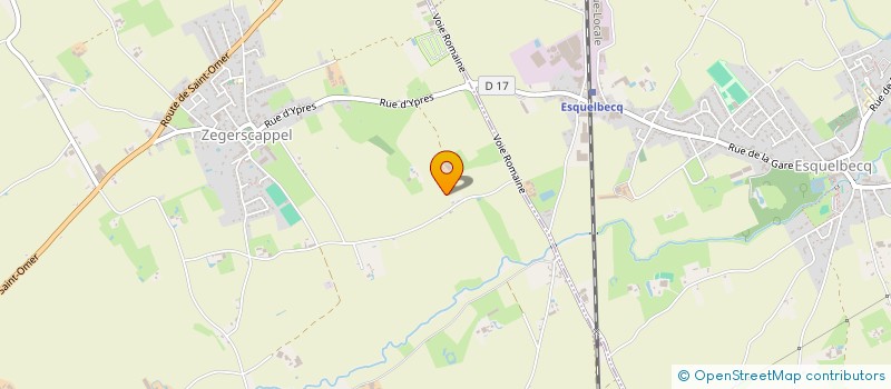 localisation de l'entreprise MADAME COLETTE JANSSEN  ZEGERSCAPPEL