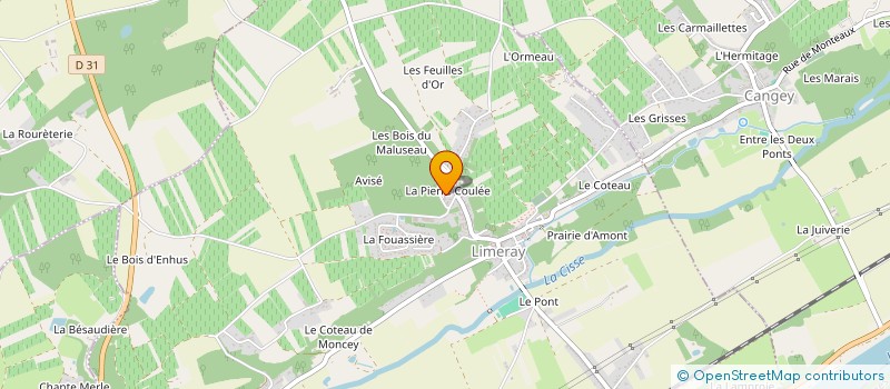 localisation de l'entreprise MADAME COLETTE JIMENEZ à LIMERAY