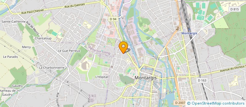 localisation de l'entreprise MADAME COLETTE KILALA HARIDJA à MONTARGIS