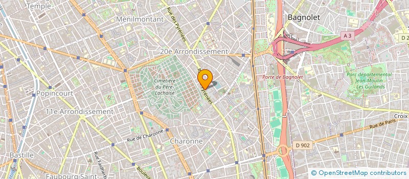 localisation de l'entreprise MADAME COLETTE KLEIN  PARIS