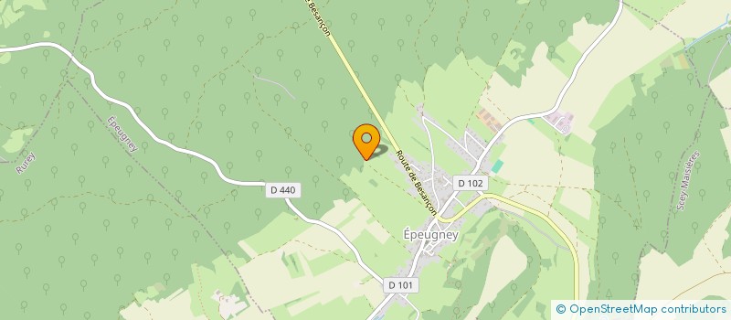 localisation de l'entreprise MADAME COLETTE LAIBE  EPEUGNEY