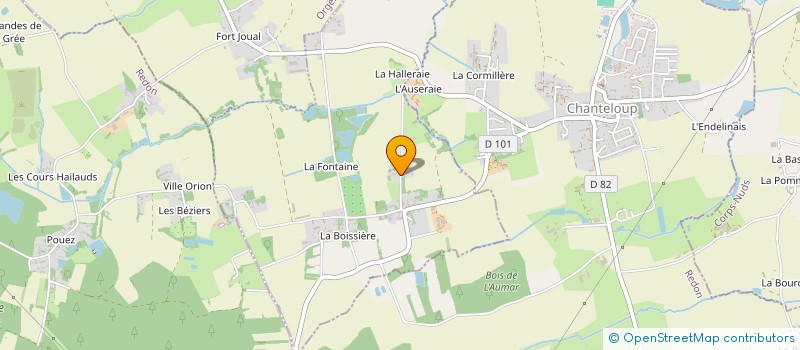 localisation de l'entreprise MADAME COLETTE LAMY  BOURGBARRE