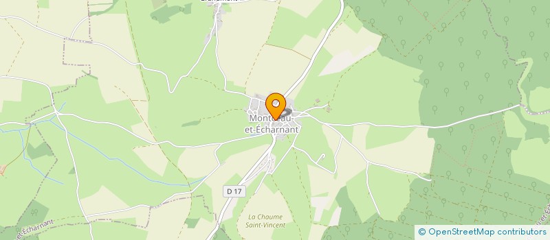 localisation de l'entreprise MADAME COLETTE LARCHER à MONTCEAU-ET-ECHARNANT