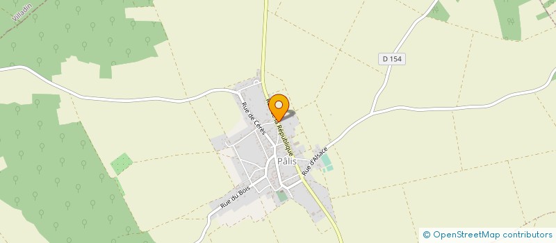 localisation de l'entreprise MADAME COLETTE LAURY  AIX-VILLEMAUR-PALIS