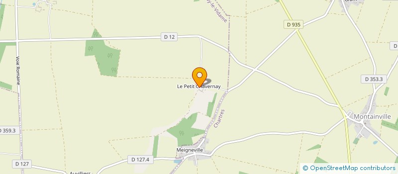 localisation de l'entreprise MADAME COLETTE LECHOPIER à MESLAY-LE-VIDAME