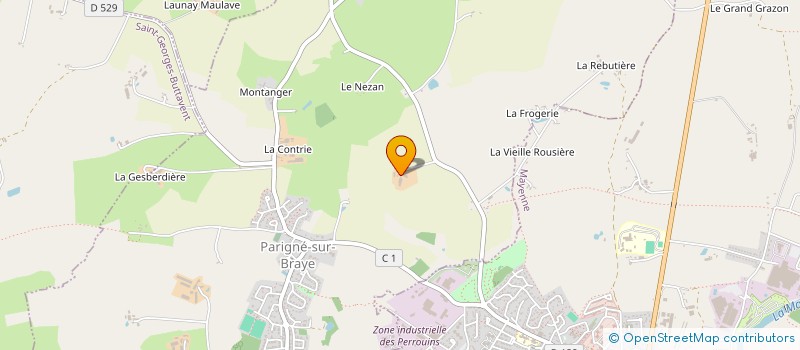 localisation de l'entreprise MADAME COLETTE LEFEVRE à SAINT-GEORGES-BUTTAVENT