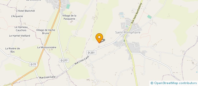 localisation de l'entreprise MADAME COLETTE LEGOUPIL  BOURGVALLEES