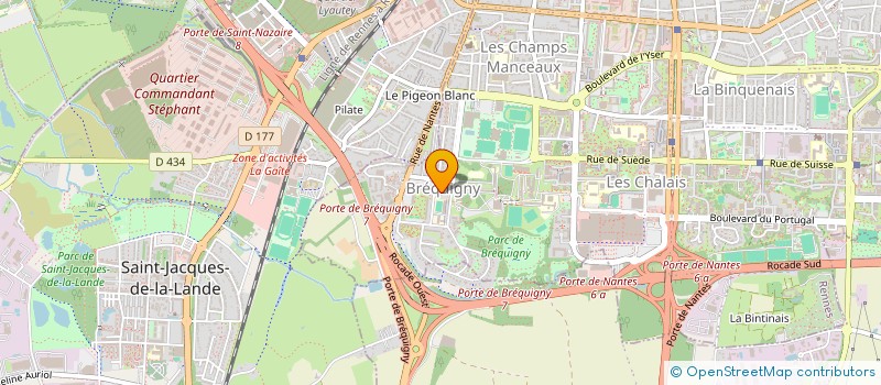 localisation de l'entreprise MADAME COLETTE LEONE à RENNES