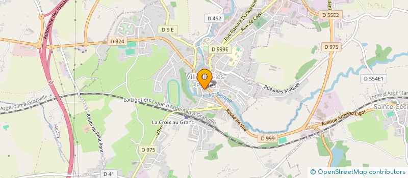 localisation de l'entreprise MADAME COLETTE LEPAGE  VILLEDIEU-LES-POELES-ROUFFIGNY