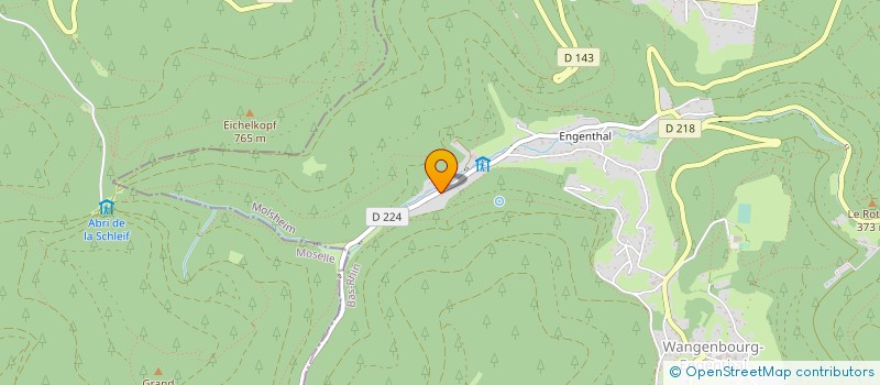 localisation de l'entreprise MADAME COLETTE LERCH  WANGENBOURG-ENGENTHAL