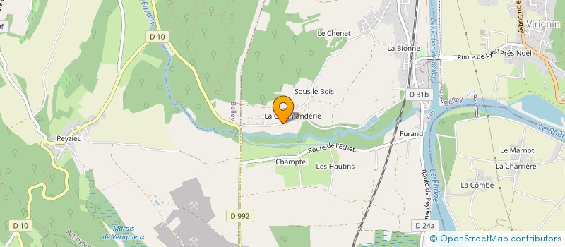 localisation de l'entreprise MADAME COLETTE LEVET  BRENS