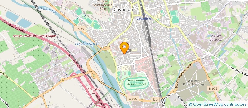 localisation de l'entreprise MADAME COLETTE LUCCIARDI  CAVAILLON