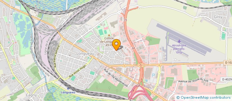 localisation de l'entreprise MADAME COLETTE M BALI PEMBA  LONGUEAU