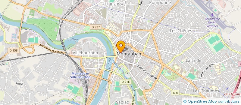 localisation de l'entreprise MADAME COLETTE MACE DE GASTINES  MONTAUBAN