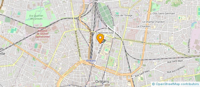 localisation de l'entreprise MADAME COLETTE MACHARD à ORLEANS