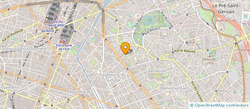 localisation de l'entreprise MADAME COLETTE MAGNE  PARIS