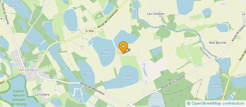 localisation de l'entreprise MADAME COLETTE MAISSON  VERSAILLEUX