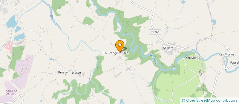 localisation de l'entreprise MADAME COLETTE MANNEQUIN  CHAILLAC