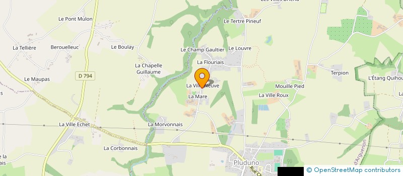 localisation de l'entreprise MADAME COLETTE MARCADE  CORSEUL