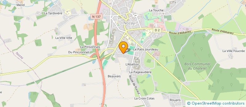 localisation de l'entreprise MADAME COLETTE MAROSELLI à NOZAY