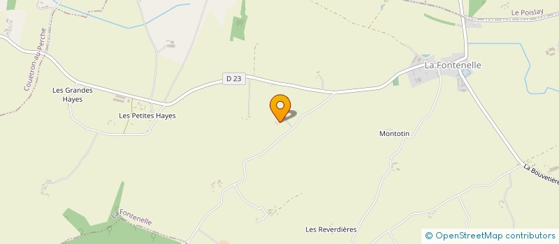 localisation de l'entreprise MADAME COLETTE MARTELLIERE  LA CHAPELLE-VICOMTESSE