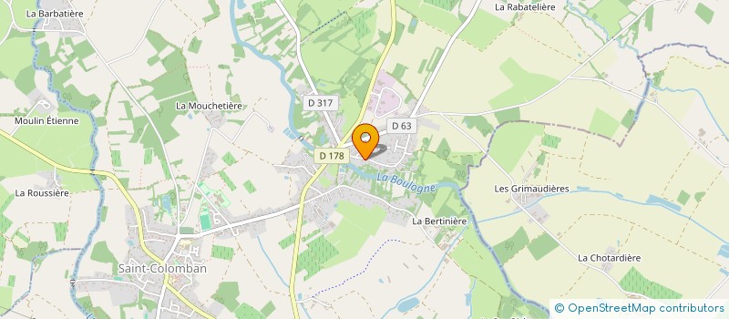 localisation de l'entreprise MADAME COLETTE MAUDET  SAINT-LUMINE-DE-COUTAIS