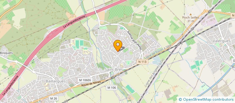 localisation de l'entreprise MADAME COLETTE MAZARS  SAINT-BRES