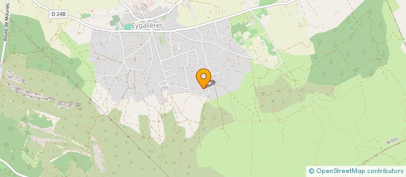 localisation de l'entreprise MADAME COLETTE MEISSONNIER  EYGALIERES