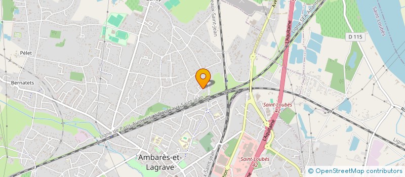 localisation de l'entreprise MADAME COLETTE MENEY  AMBARES-ET-LAGRAVE