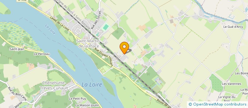 localisation de l'entreprise MADAME COLETTE MICHEL  GENNES-VAL-DE-LOIRE