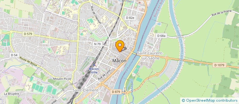 localisation de l'entreprise MADAME COLETTE MIGNEROT à MACON