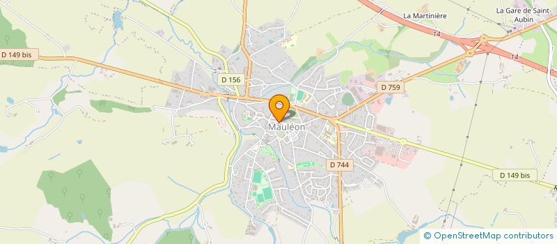 localisation de l'entreprise MADAME COLETTE MILLET  MAULEON