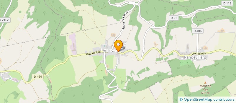 localisation de l'entreprise MADAME COLETTE MOUREY  SANCEY