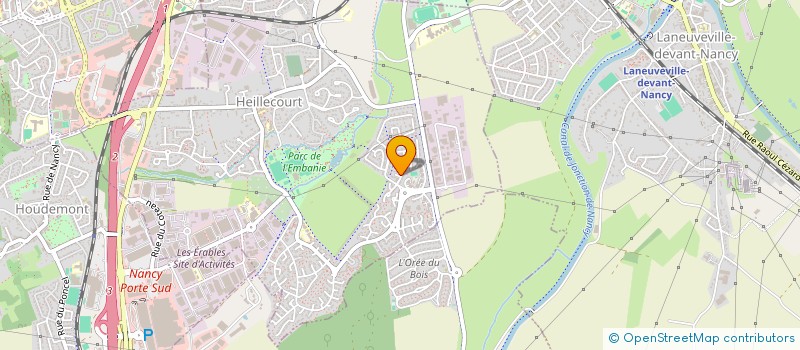 localisation de l'entreprise MADAME COLETTE MUNIER  HEILLECOURT