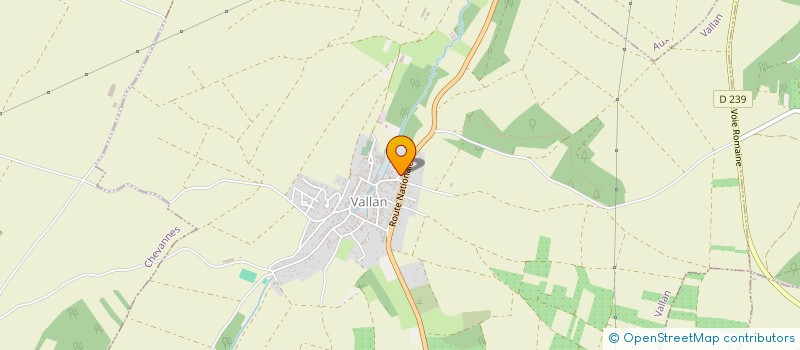 localisation de l'entreprise MADAME COLETTE NEVEU  VALLAN