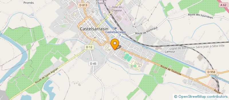 localisation de l'entreprise MADAME COLETTE NOUAILLES  CASTELSARRASIN