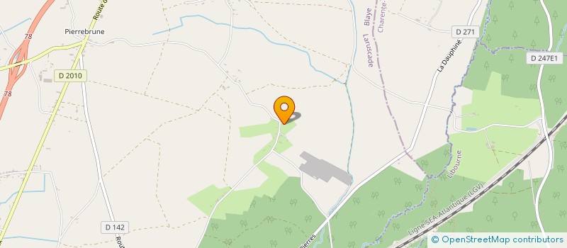 localisation de l'entreprise MADAME COLETTE PAINAUD  LARUSCADE