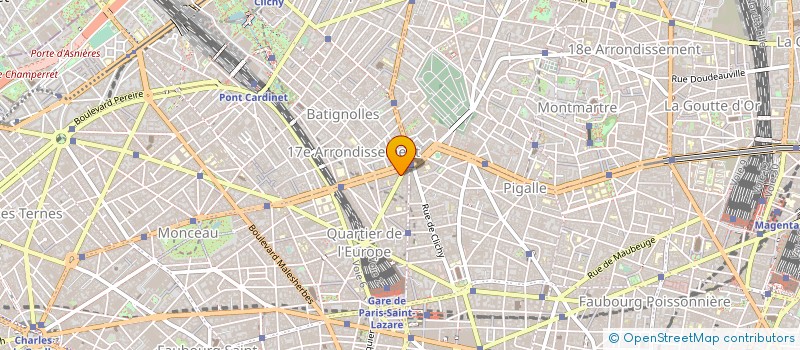localisation de l'entreprise MADAME COLETTE PAQUET à PARIS