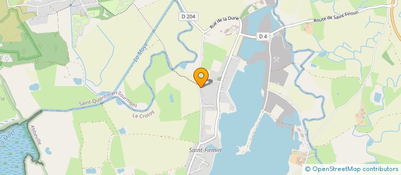 localisation de l'entreprise MADAME COLETTE PASSET à LE CROTOY