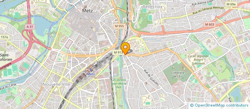 localisation de l'entreprise MADAME COLETTE PAWLOWSKI  METZ