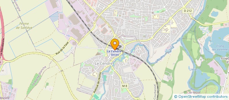 localisation de l'entreprise MADAME COLETTE PAWLUS  LE CENDRE