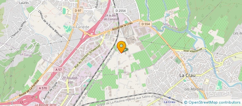 localisation de l'entreprise MADAME COLETTE PITOU  LA FARLEDE