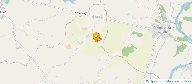 localisation de l'entreprise MADAME COLETTE PRAIZELIN  LES HAUTS-D'ANJOU