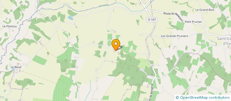 localisation de l'entreprise MADAME COLETTE PRAUD  RAZAC D'EYMET