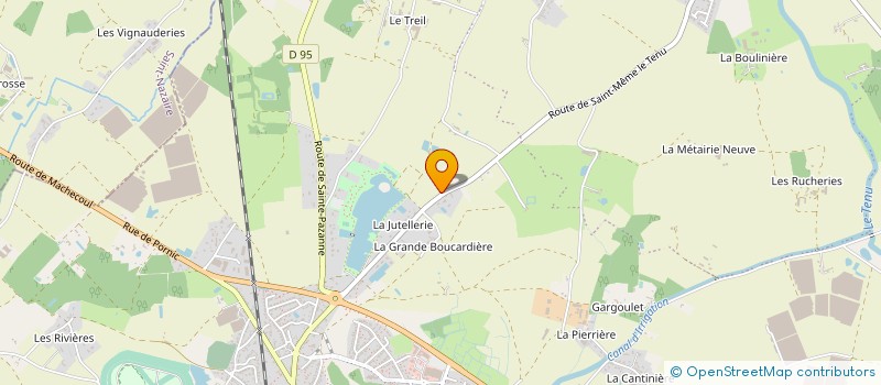 localisation de l'entreprise MADAME COLETTE RENAUD à MACHECOUL-SAINT-MEME