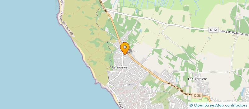 localisation de l'entreprise MADAME COLETTE REVAULT à BREM-SUR-MER