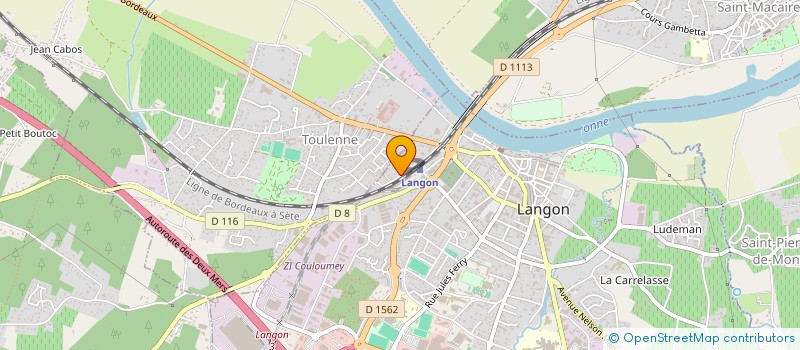 localisation de l'entreprise MADAME COLETTE RICHARDSON à LANGON