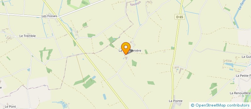 localisation de l'entreprise MADAME COLETTE RINGEARD  TOUVOIS