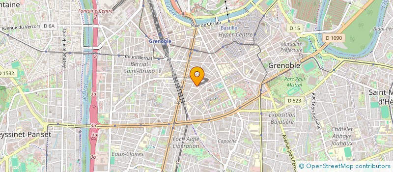 localisation de l'entreprise MADAME COLETTE ROBERT à GRENOBLE