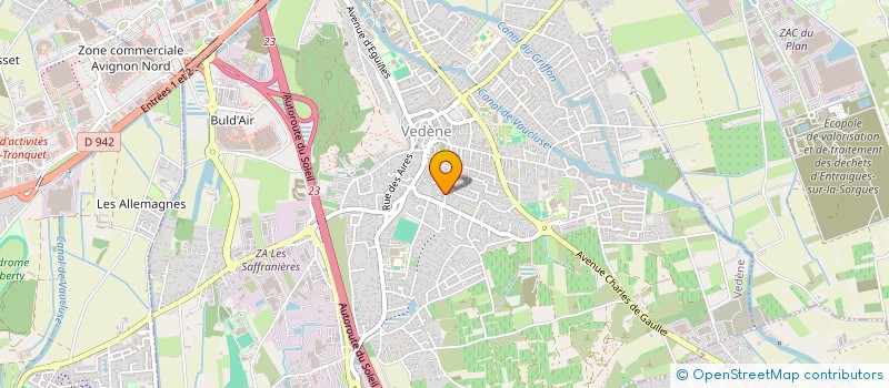 localisation de l'entreprise MADAME COLETTE RONDET  VEDENE